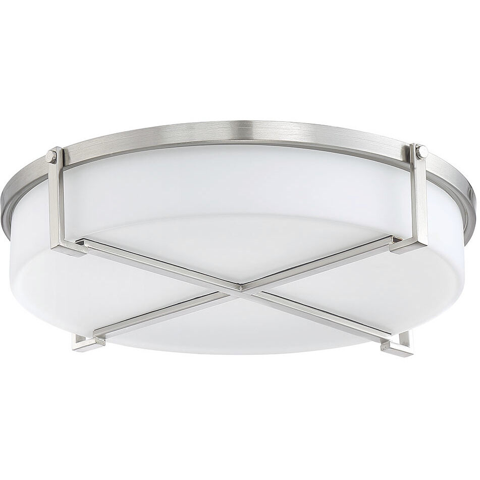 Decorative Ventilation Trim Brushed Polished Nickel Trim, Round