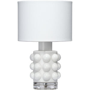 Seltzer 11.5 inch 25.00 watt White Table Lamp Portable Light