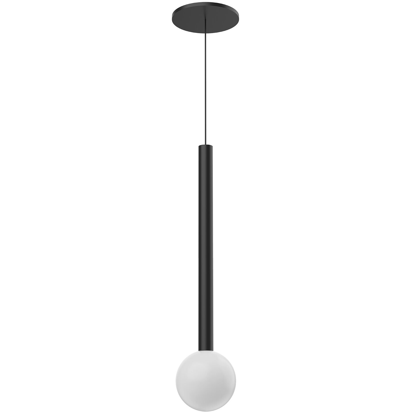 Elixir Pendant Ceiling Light in Black