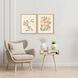 Florals Collection Green Framed Art