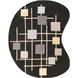 Forum 108 X 72 inch Black/Ivory/Medium Gray/Gray/Cream/Tan Handmade Rug, Wool