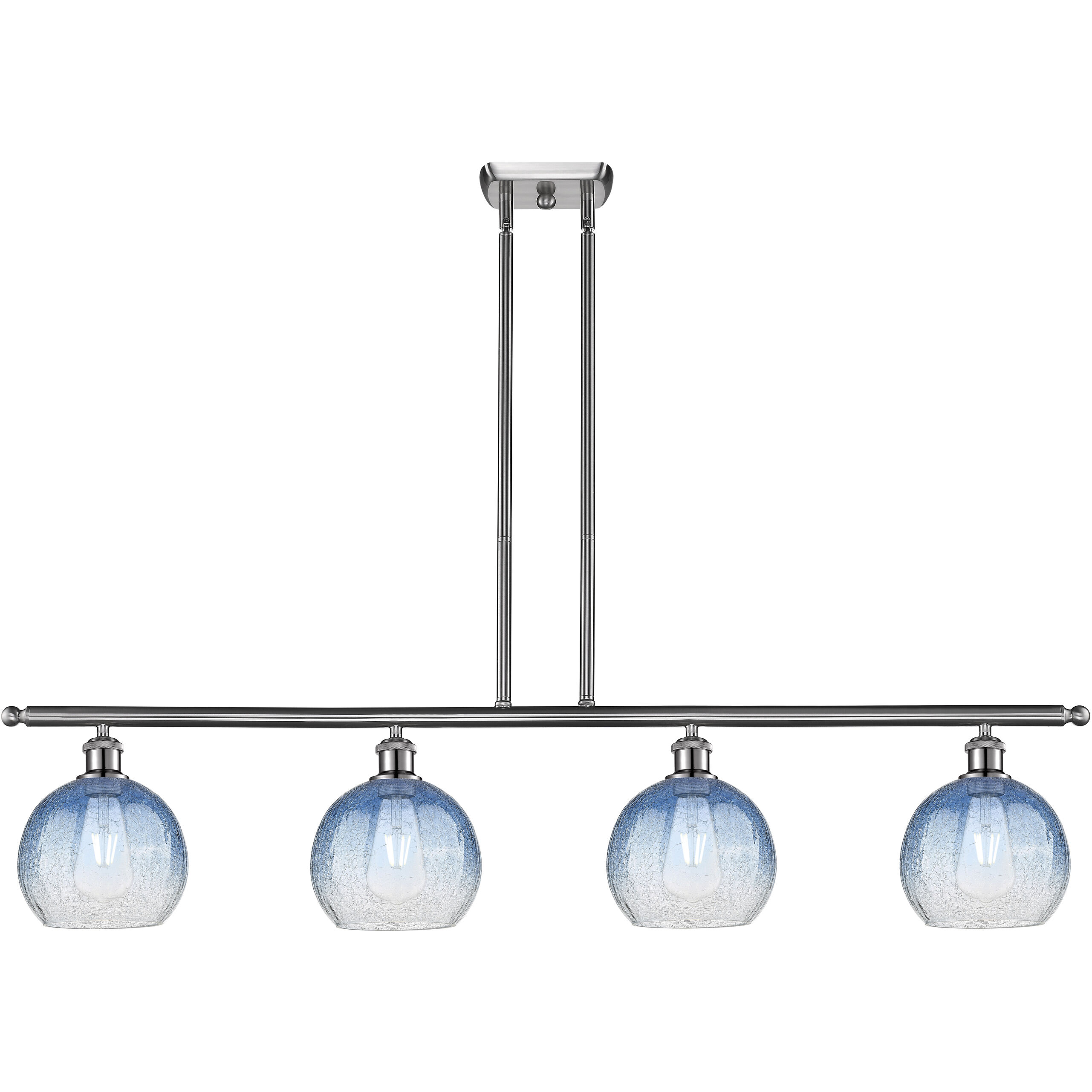 Ballston Brookhaven Globe 4 Light 48.00 inch Island Light
