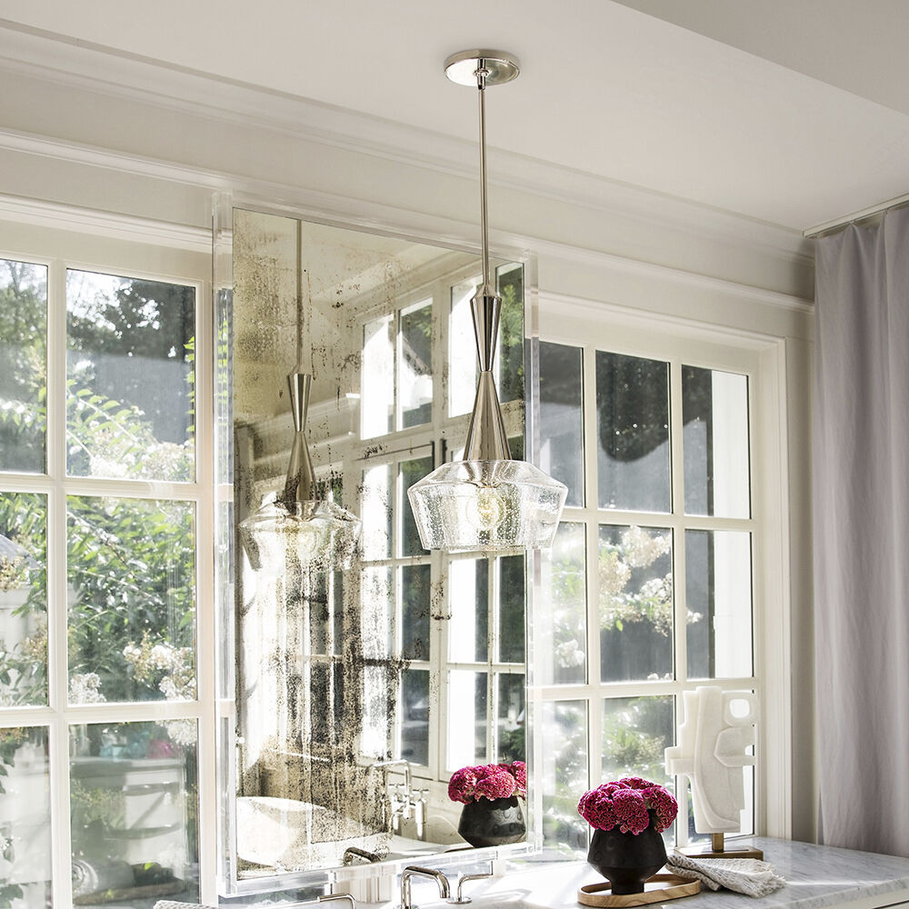 Bette 1 Light 12.5 inch Polished Nickel Indoor Chandelier Ceiling Light