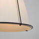 Pullman LED 17 inch Black Pendant Ceiling Light