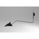 Canada Wall Sconce Wall Light in Black