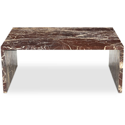 Rosa 40 X 30 inch Red Coffee Table