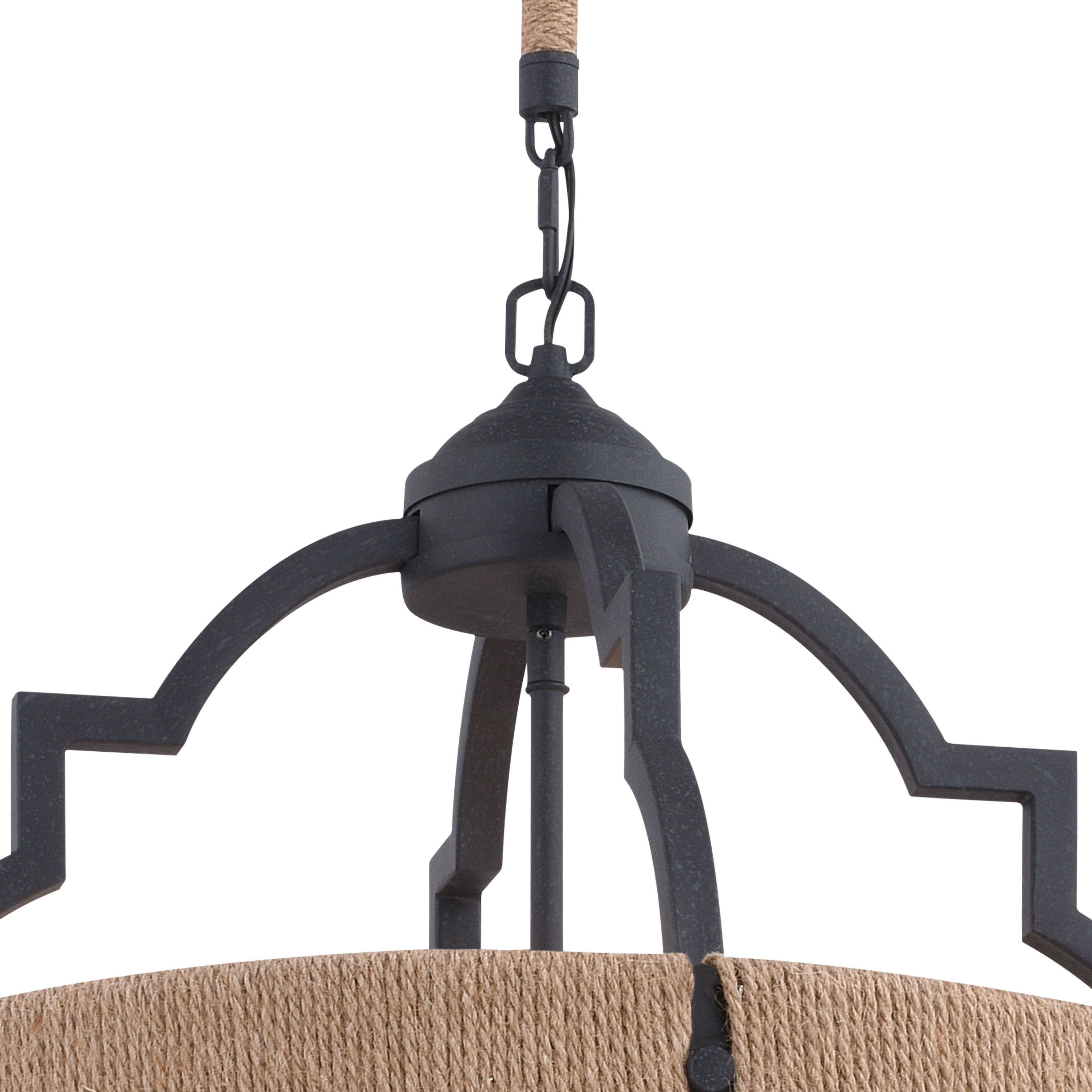 Beaumont LED 20 inch Textured Gray Pendant Ceiling Light