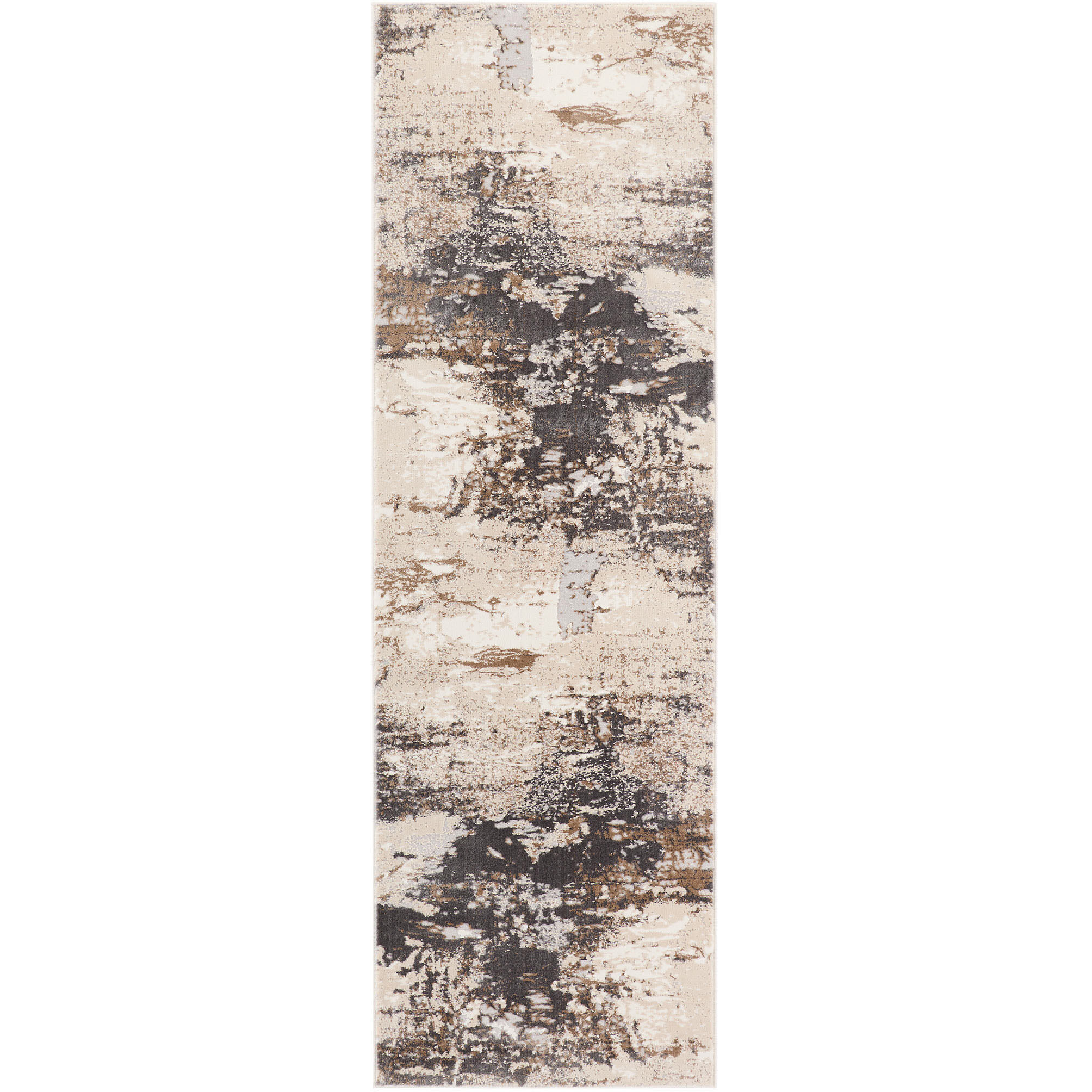 Veleka Gray and Gold Indoor Rug