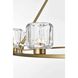 Cadence 12 Light 48 inch Satin Gold Chandelier Ceiling Light