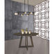 Miles 6 Light 34 inch Vintage Bronze Chandelier Ceiling Light
