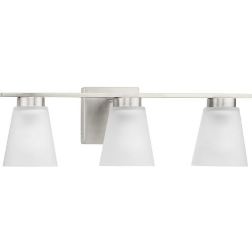 Tanner 3 Light 22 inch Brushed Nickel Vanity Light Wall Light