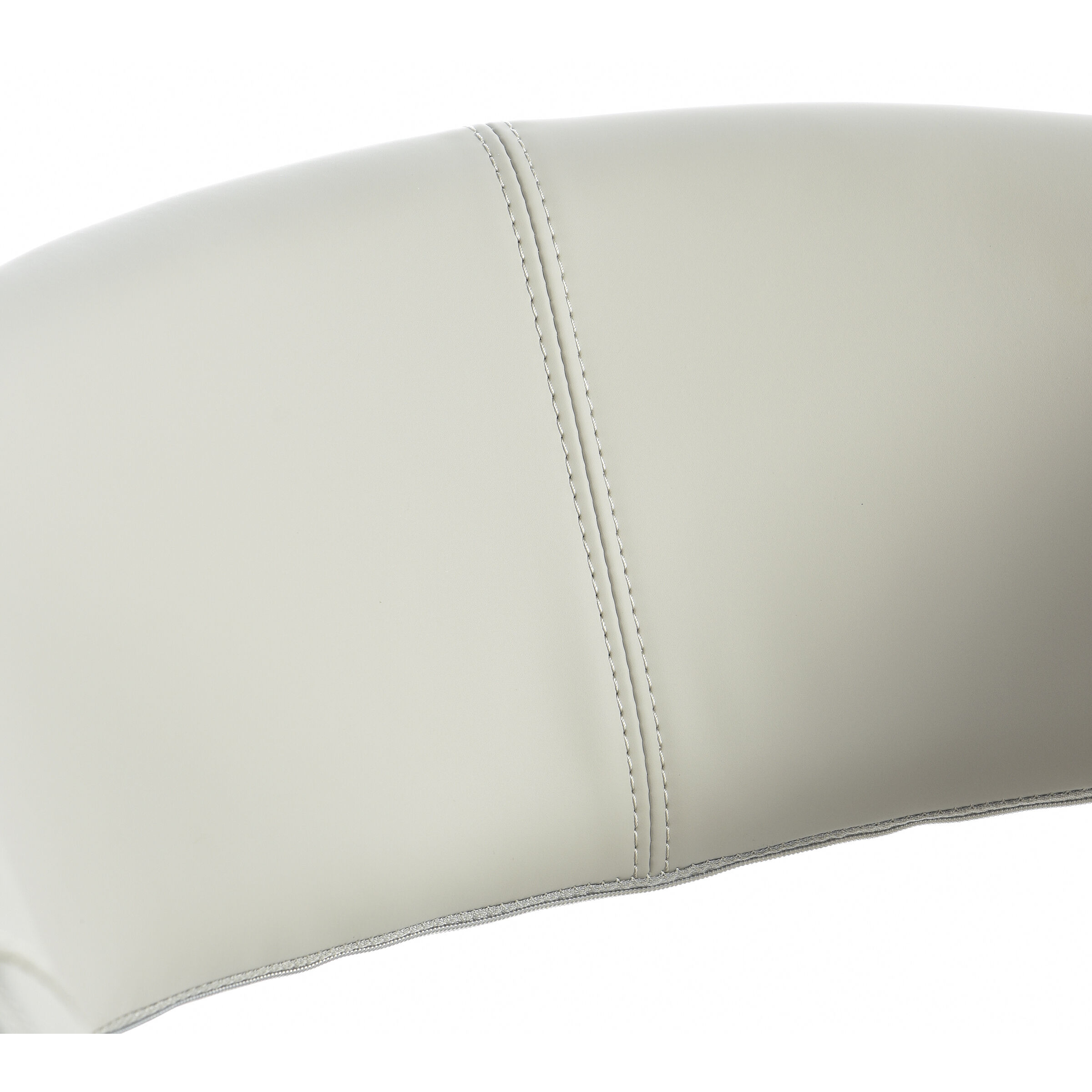 Luna 40.55 inch Light Gray and Walnut Bar Stool