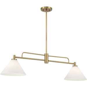 Transitional 2 Light 10.00 inch Chandelier