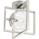Atwell 1 Light 10 inch Brushed Nickel Semi-Flush Mount Ceiling Light