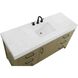 Nathan 60 X 34 inch Chestnut Brown Bathroom Vanity Cabinet