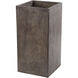 Al Fresco Polished Concrete Indoor Planter