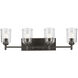 Shailene 4 Light 29.75 inch Olde Bronze Bath Light Wall Light