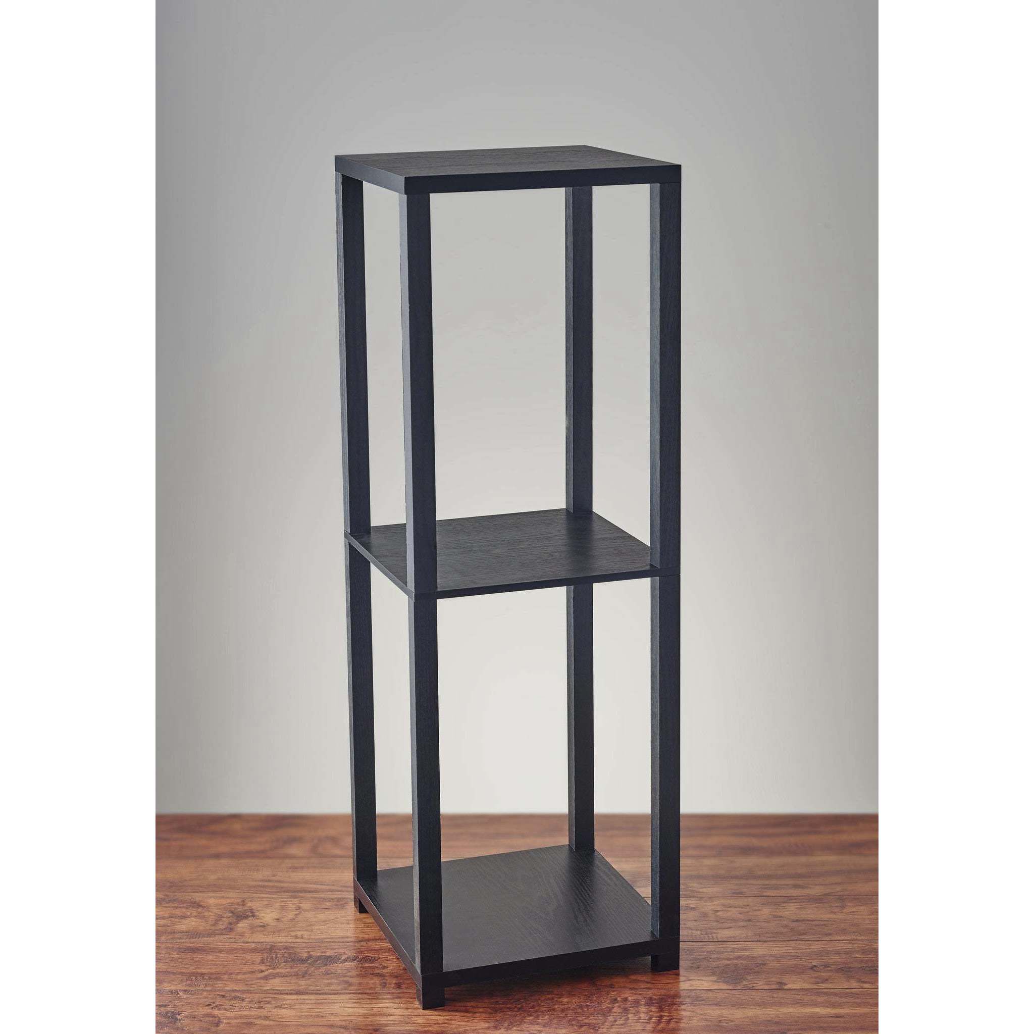 Lawrence 35 X 12 inch Black Wood Pvc Veneer Tall Pedestal