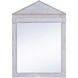 Dann Foley 54 X 38 inch Weathered Off White Wall Mirror