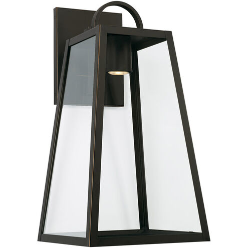 Leighton LED 23 inch Oiled Bronze Outdoor Wall Lantern