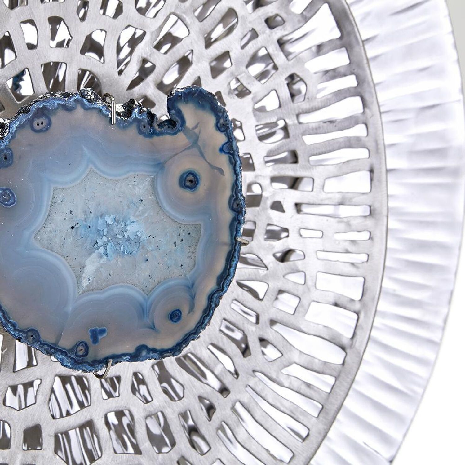 Dex Blue/Gold/Shiny Polish Wall Décor