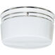 Brentwood 2 Light 10 inch Polished Chrome Flush Mount Ceiling Light