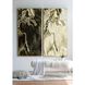 Marbled Black / White / Gold Wall Art, Set of 2