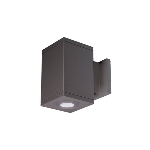 Cube Arch LED 5 inch Graphite Sconce Wall Light in 3500K, 85, Flood, Straight Up/Down
