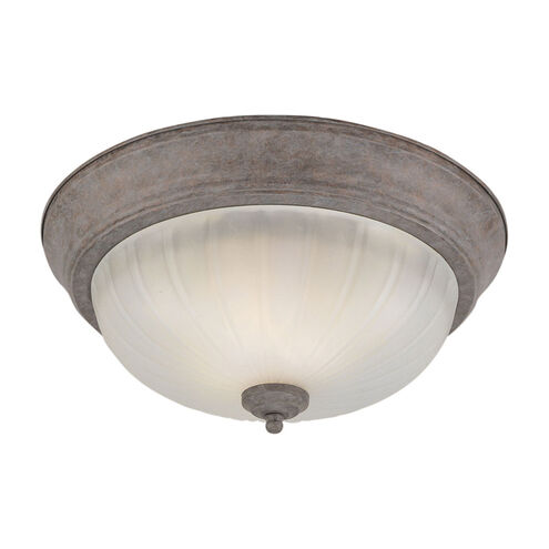 Signature 2 Light 11.25 inch Desert Stone Flush Mount Ceiling Light