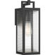 Edgewood 1 Light 16 inch Dark Matte Black Outdoor Wall Sconce