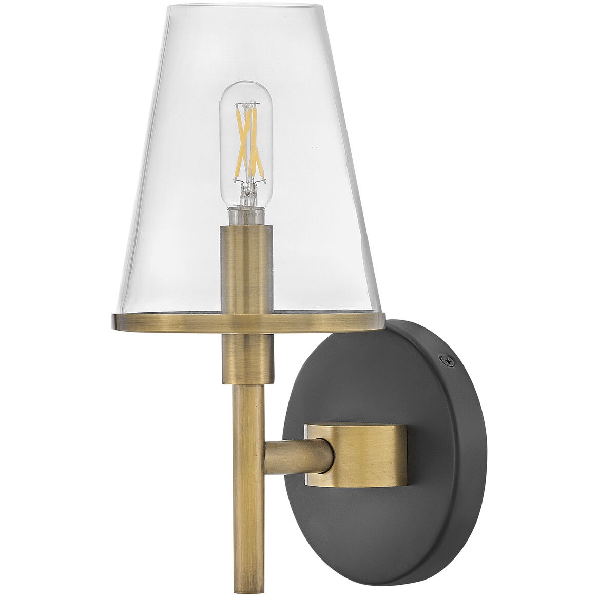 Marten 1 Light 6.25 inch Heritage Brass Bath Light Wall Light