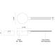 Trilo Track 120-277V Black Trilo Track Canopy and Driver Cover Ceiling Light