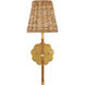 Savoie Wall Sconce Wall Light, Suzanne Duin Collection