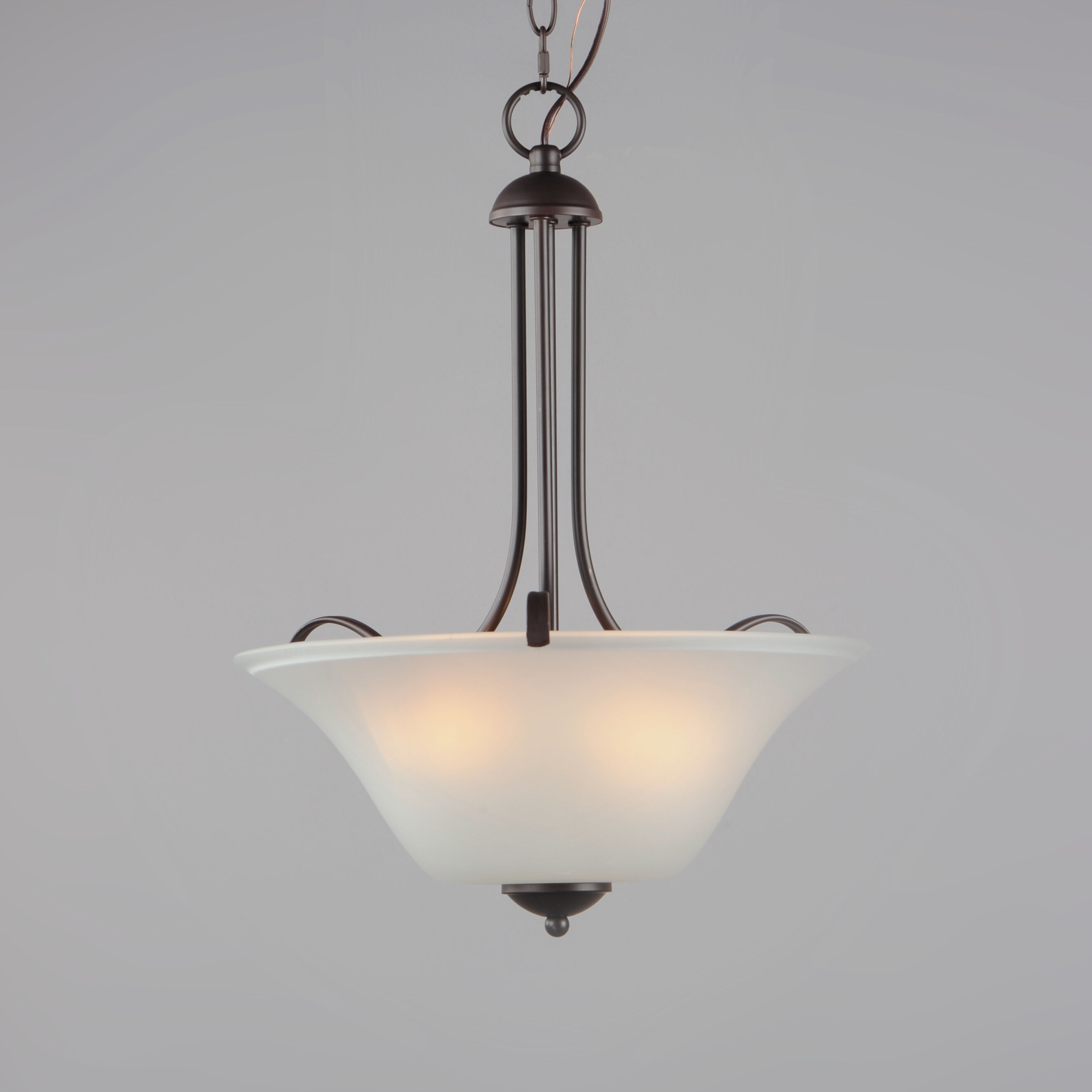 Vital 3 Light 16.5 inch Oil Rubbed Bronze Multi-Light Pendant Ceiling Light