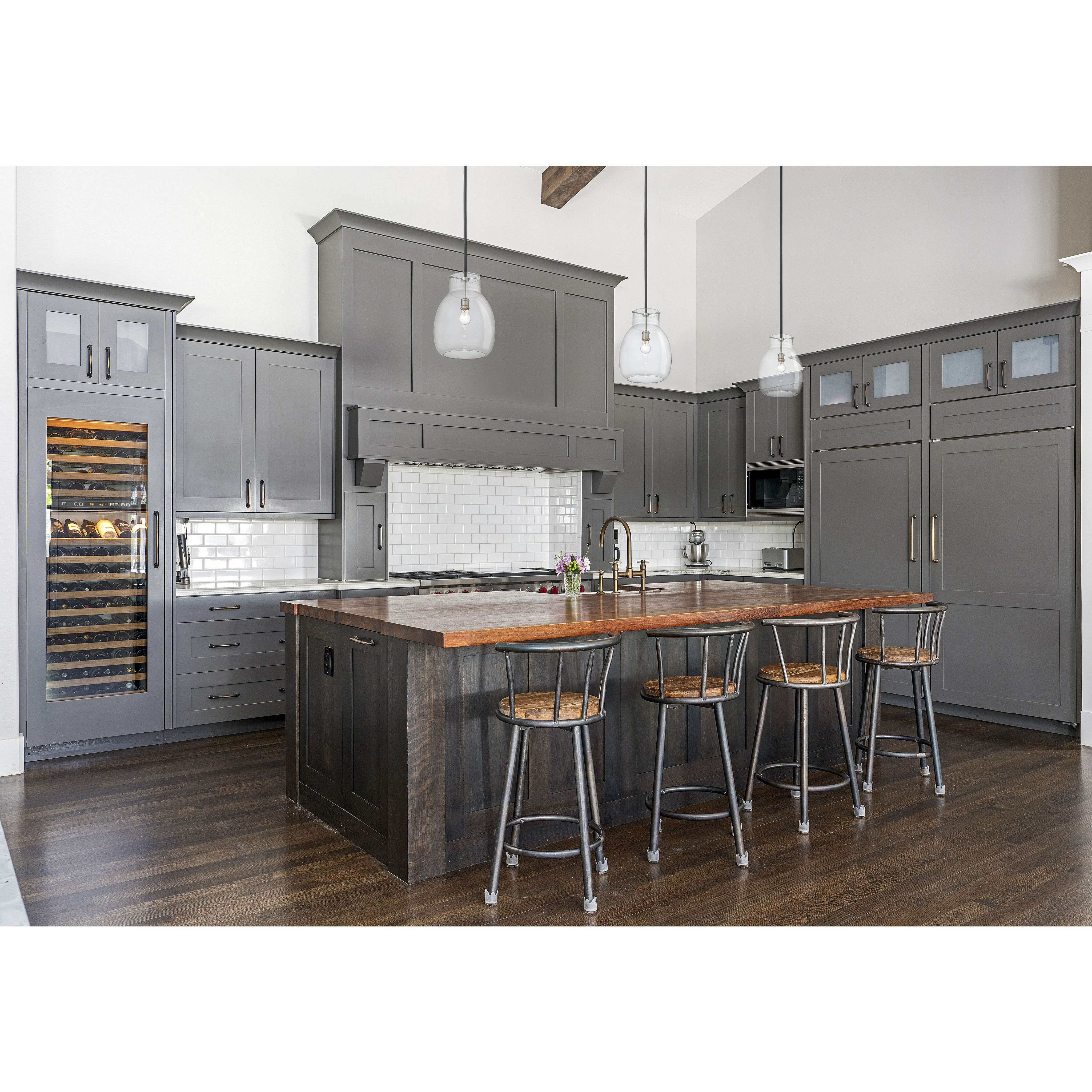 Bella 1 Light 12 inch Matte Black and Brushed Nickel Pendant Ceiling Light