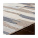 Cocoon 120 X 96 inch Denim/Gray/Light Slate/Cream Handmade Rug in 8 x 10, Rectangle