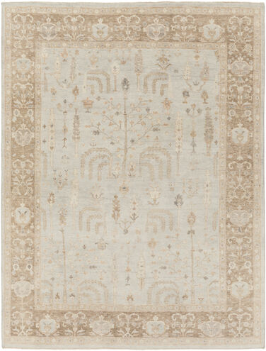 Normandy 120 X 96 inch Cream Rug in 8 x 10, Rectangle