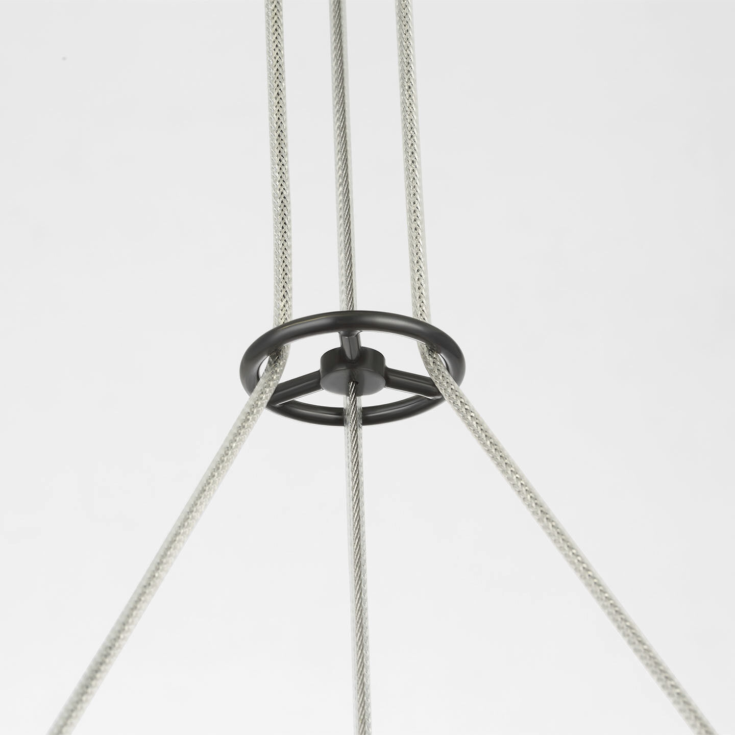 Barbara Barry Cosmos LED 27.5 inch Bronze Ring and Orb Chandelier Ceiling Light