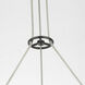 Barbara Barry Cosmos LED 27.5 inch Bronze Ring and Orb Chandelier Ceiling Light