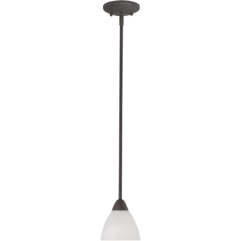 Tia 1 Light 5.25 inch Painted Bronze Mini Pendant Ceiling Light