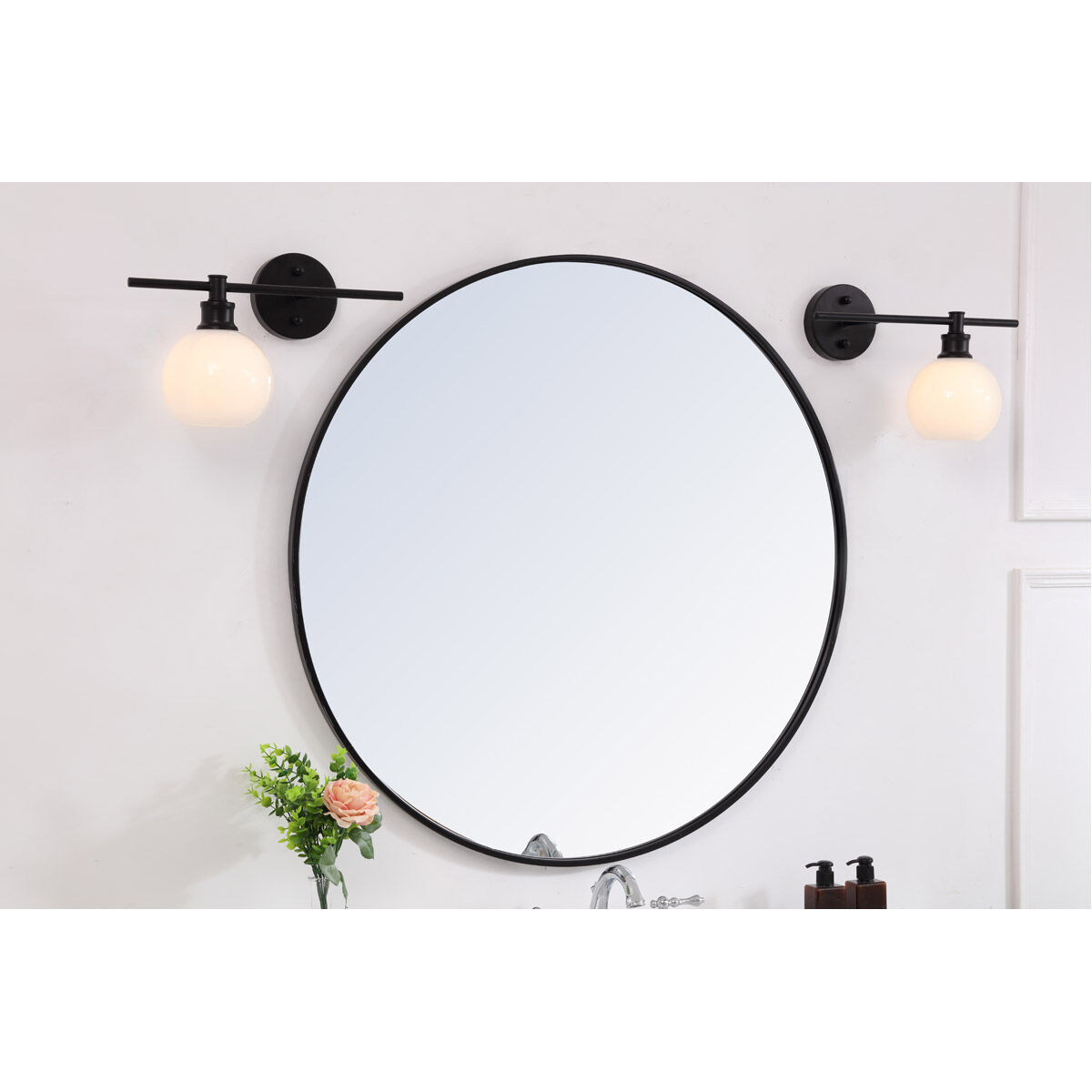 Collier 1 Light 14.7 inch Black Wall sconce Wall Light, Right