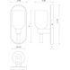 Lucian 1 Light 3.63 inch Polished Nickel Bath Vanity Light Wall Light in Clear Crystal and Polished Nickel