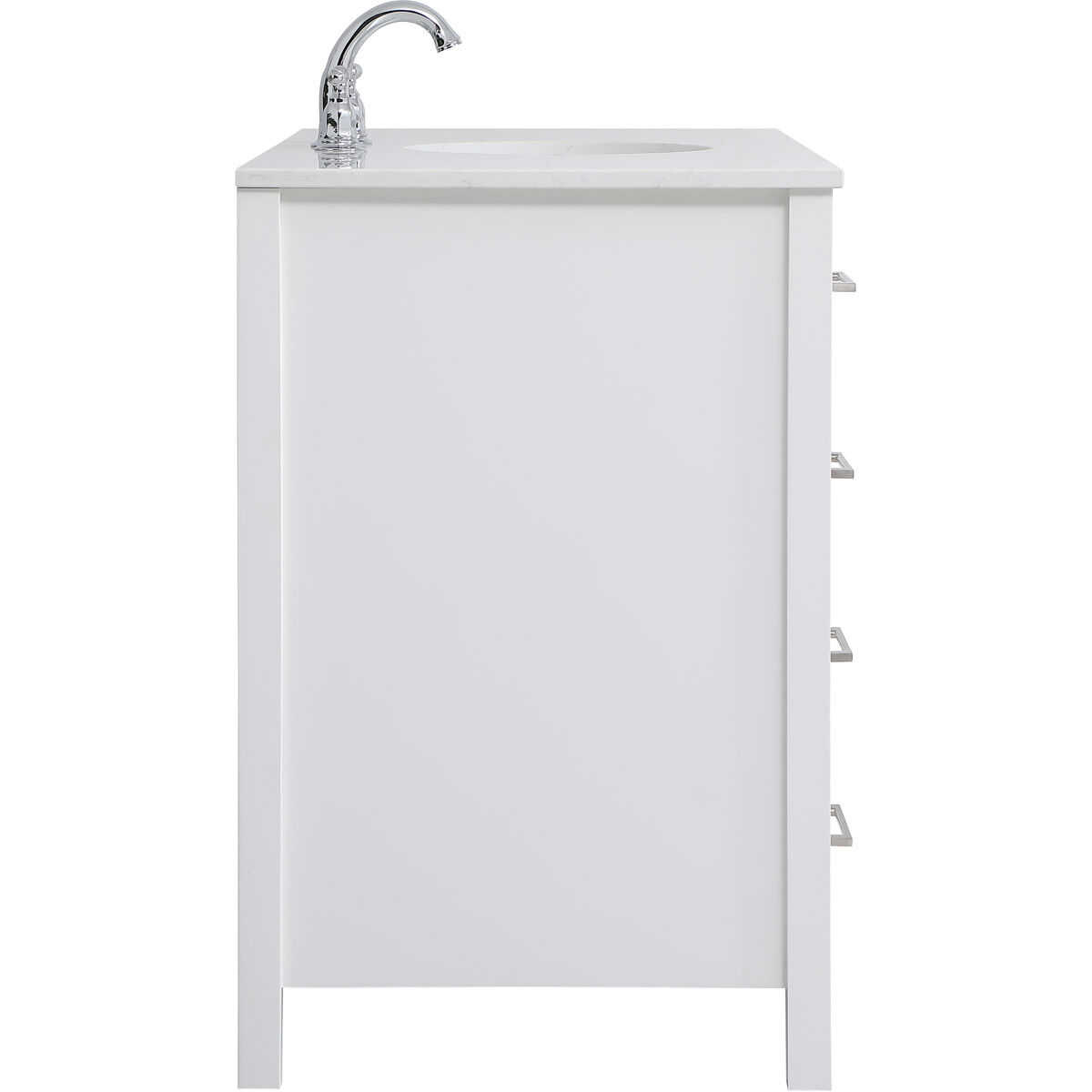 Irene 48 X 22 X 34 inch White Vanity Sink Set