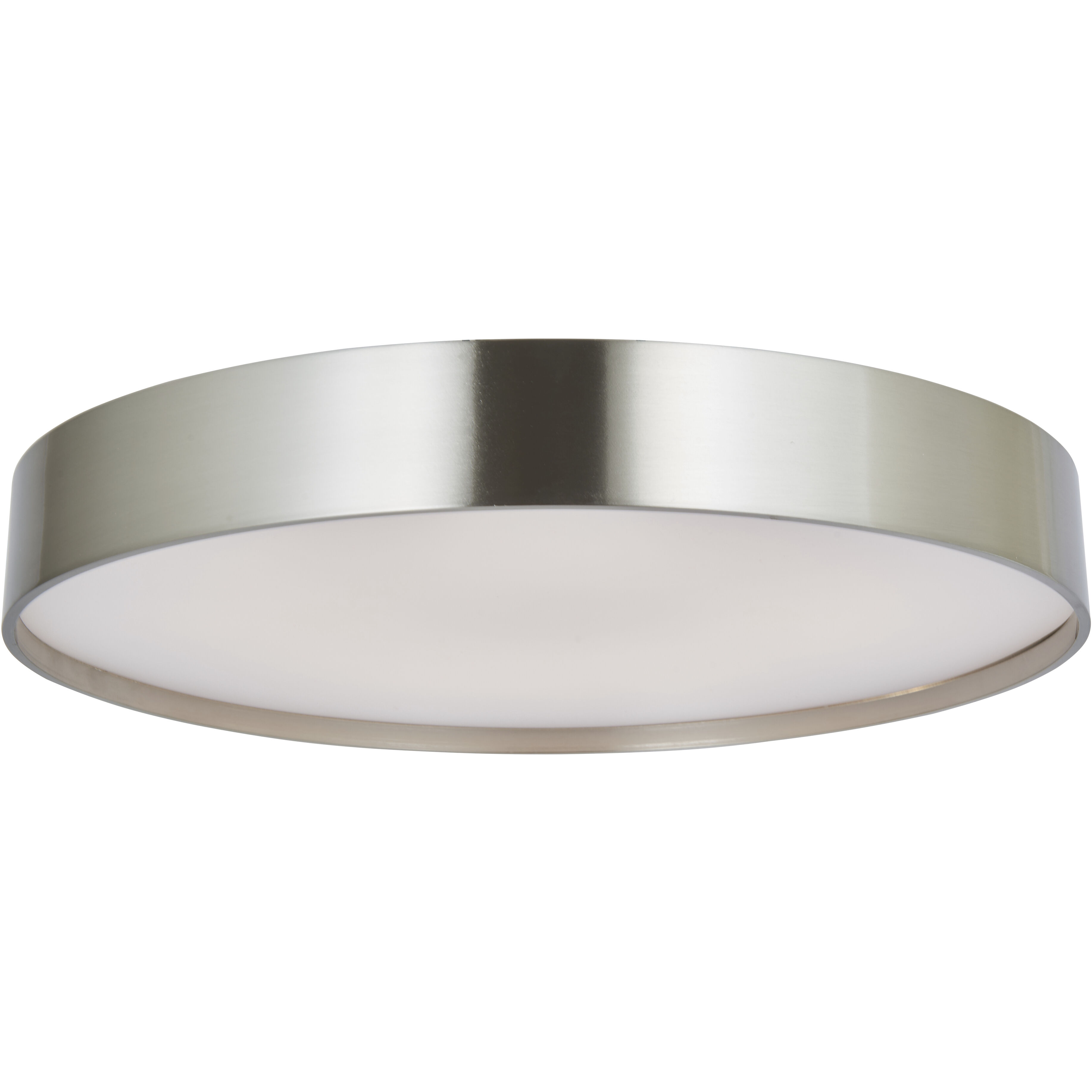 Snare LED 17 inch Brushed Nickel Flush Mount Ceiling Light