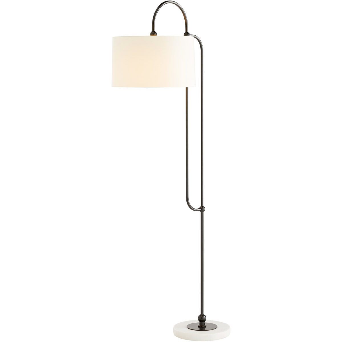 Dorchester 75 inch 100.00 watt Bronze Floor Lamp Portable Light