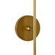 Griffith 2 Light 12 inch Antique Brass Sconce Wall Light