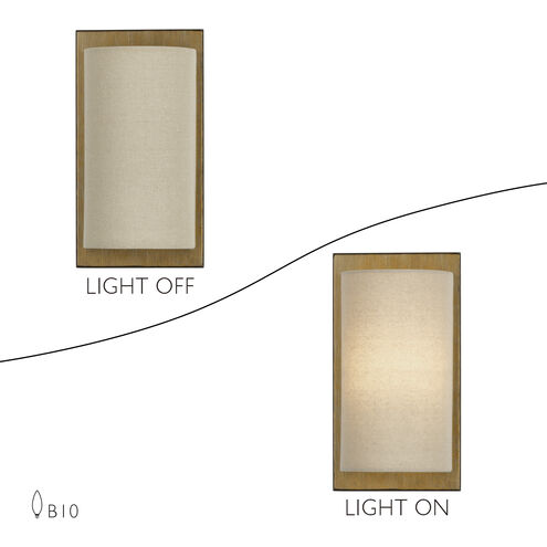 Bellingham Wall Sconce Wall Light in Antique Gold Leaf