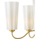 Honey 5 Light 28 inch Distressed Brass Chandelier Ceiling Light