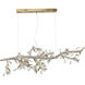 Canada 20 Light 16 inch Gold Chandelier Ceiling Light