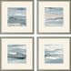 Splendid Blues Blue and Beige and White Framed Art